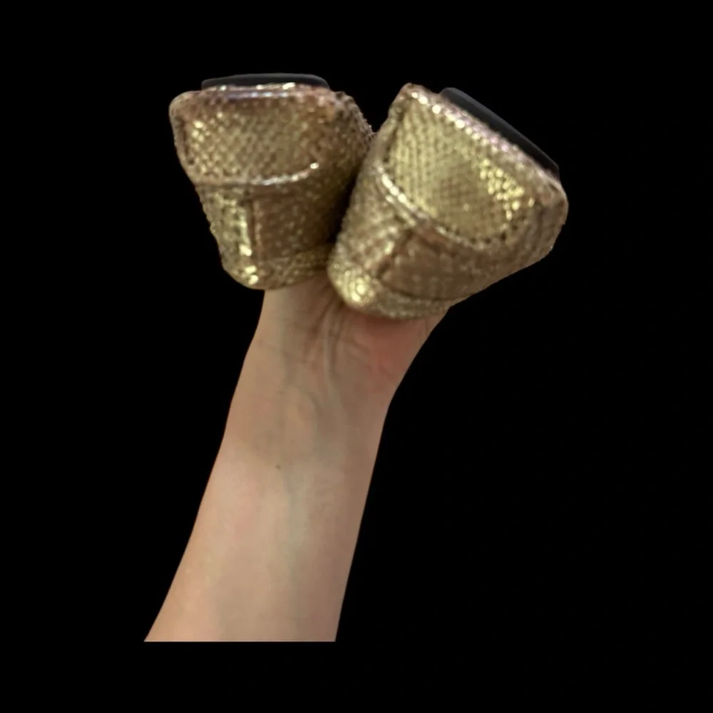 Prada Woven gold sneak skin - Picture 5 of 6
